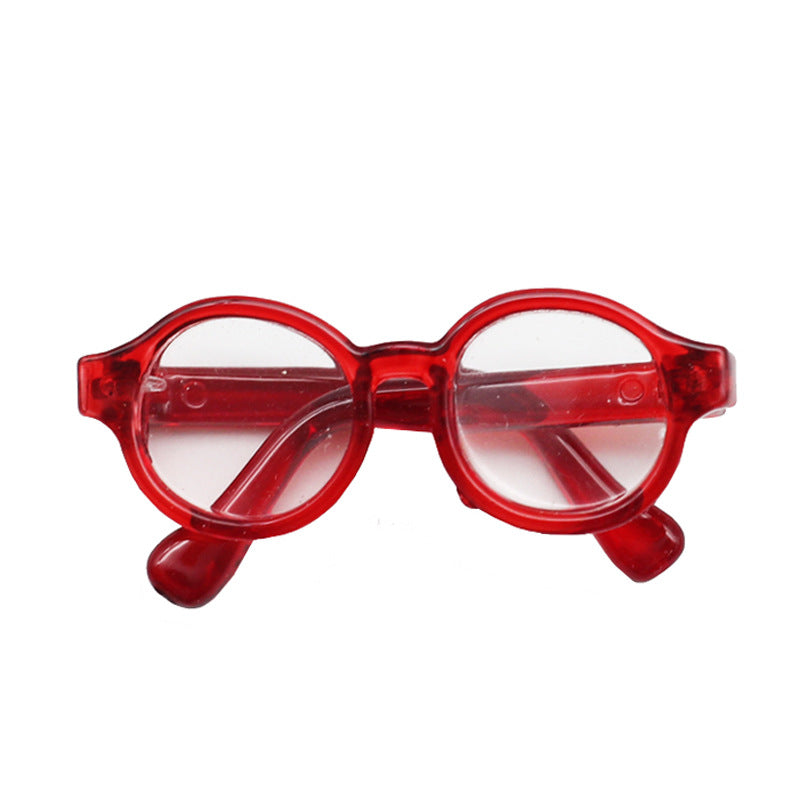 Wholesale Doll transparent sunglasses